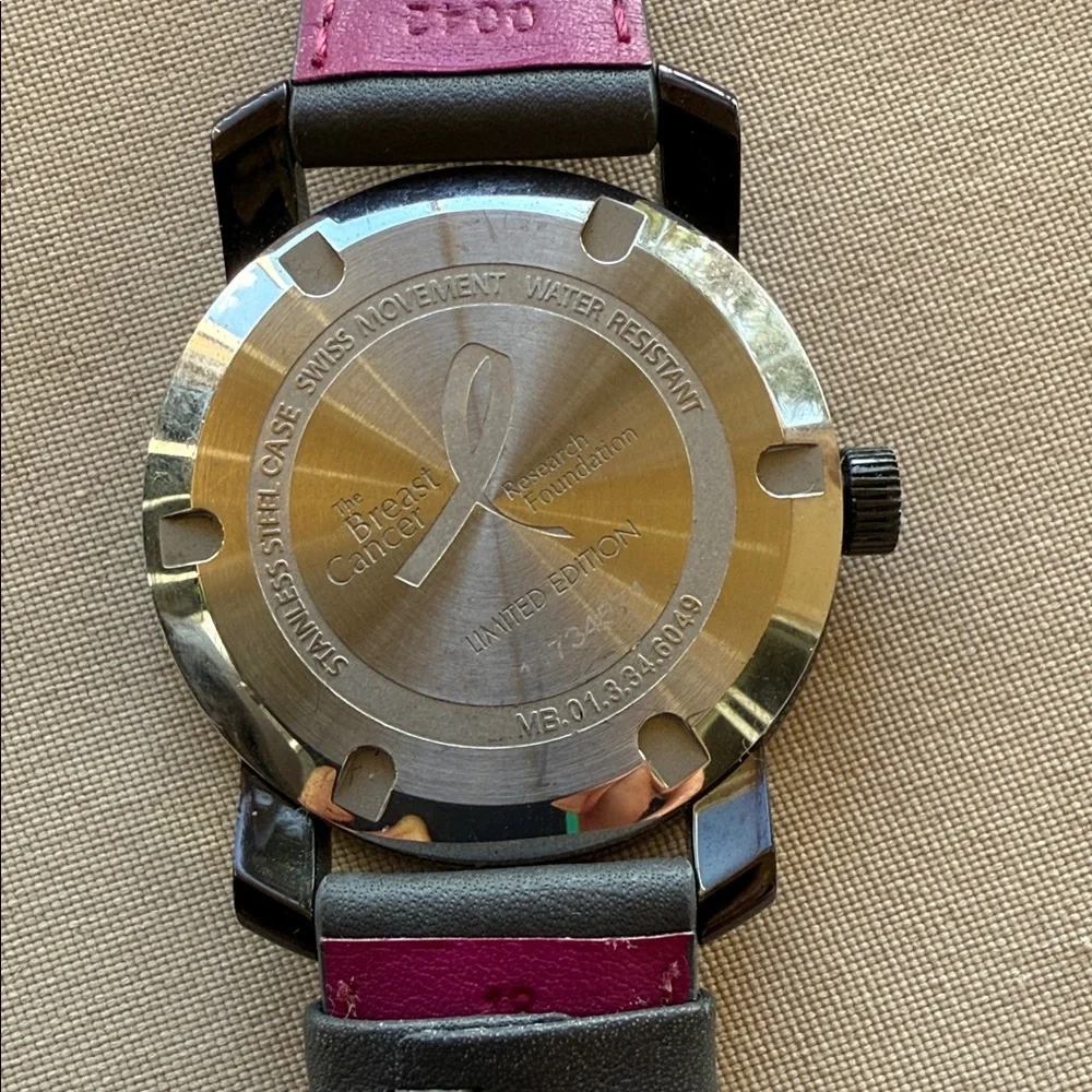 Movado Limited Edition Women’s Black and Pink Smartwatch